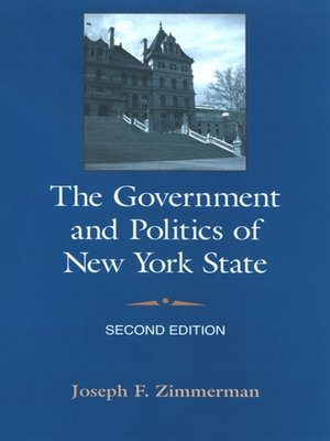 cover image of The Government and Politics of New York State